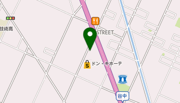 アップガレージ ライダース南海部品越谷店の地図画像