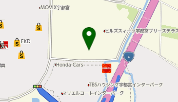 アップガレージ ライダース宇都宮インターパーク店の地図画像