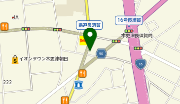 車検の速太郎 木更津店の地図画像