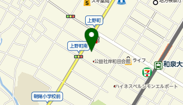 車検の速太郎 岸和田店の地図画像