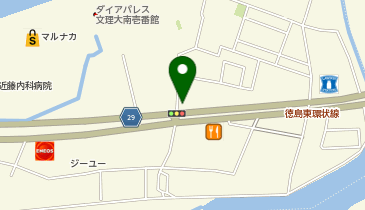 車検の速太郎 徳島本店の地図画像