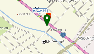 車検の速太郎 札幌西店(手稲区)の地図画像
