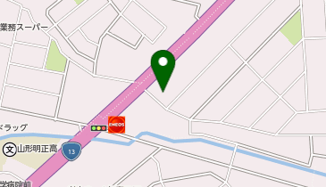 車検の速太郎 R13号山形南店(山形市)の地図画像