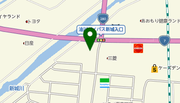 車検の速太郎 青森店の地図画像