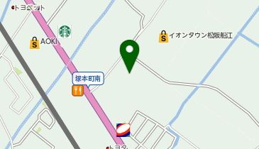 車検の速太郎 イオンタウン松阪船江店の地図画像