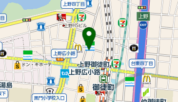 すたみな太郎 PREMIUM BUFFET 上野アメ横店の地図画像