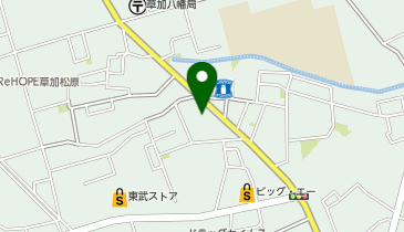 すたみな太郎 PREMIUM BUFFET 草加店の地図画像