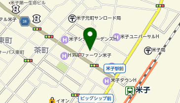 三代目鳥メロ 米子駅前店の地図画像