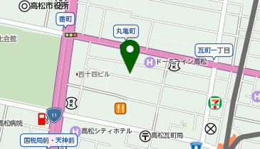 三代目鳥メロ 高松南新町店の地図画像
