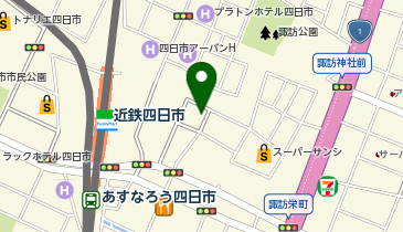 三代目鳥メロ 近鉄四日市駅前店の地図画像