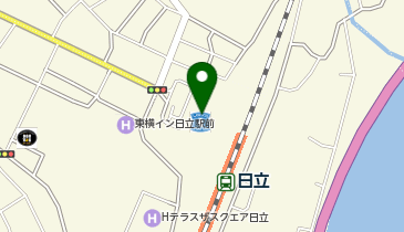 三代目鳥メロ 日立駅前店の地図画像
