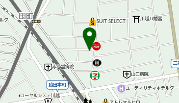 三代目鳥メロ 川越クレアモール店の地図画像