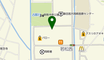 和食麺処サガミ ルビットパーク岡崎店の地図画像