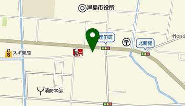 和食麺処サガミ 津島埋田店の地図画像