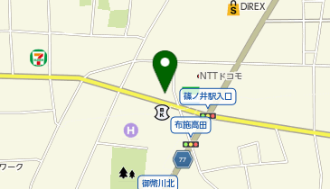 村さ来 篠ノ井店の地図画像