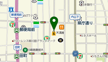 とんかつまい泉 岡山天満屋店の地図画像