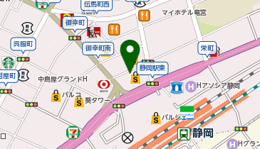 とんかつまい泉 静岡松坂屋店の地図画像