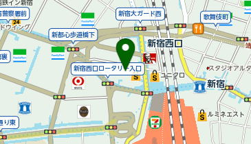 とんかつまい泉 新宿小田急店の地図画像