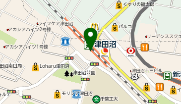 とんかつまい泉 ペリエ津田沼店の地図画像
