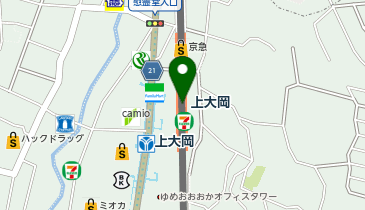 とんかつまい泉 上大岡京急店の地図画像