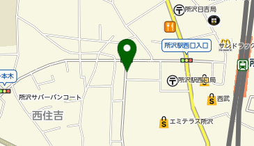 とんかつ まい泉 西武所沢店の地図画像
