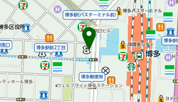 とんかつ まい泉 博多阪急店の地図画像