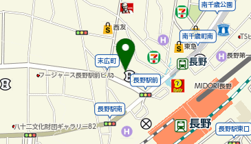 JOYSOUND長野駅前店の地図画像