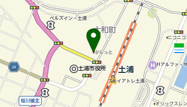 JOYSOUND土浦店の地図画像