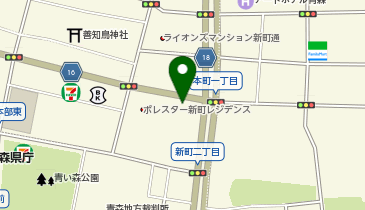JOYSOUND青森新町店の地図画像