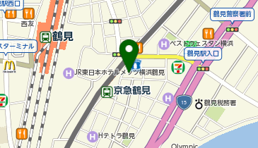 JOYSOUND鶴見店の地図画像