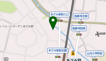 ゆう遊空間あざみ野店の地図画像