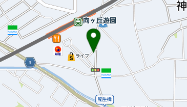 JOYSOUND向ケ丘遊園店の地図画像