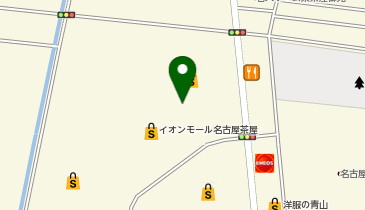 大きいサイズの店 フォーエルイオンモール名古屋茶屋店の地図画像