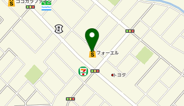 大きいサイズの店 フォーエル豊橋佐藤店の地図画像