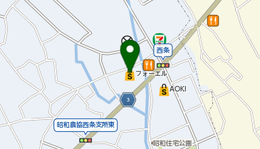 大きいサイズの店 フォーエル甲府昭和店の地図画像