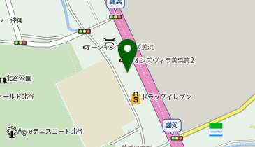 大きいサイズの店 フォーエル沖縄北谷店の地図画像