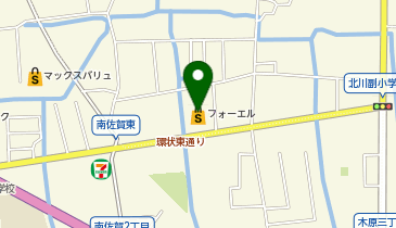 大きいサイズの店 フォーエル佐賀南店の地図画像