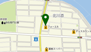 大きいサイズの店 フォーエル高知店の地図画像