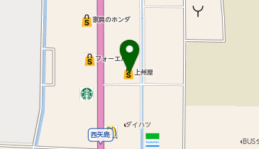 大きいサイズの店 フォーエル 太田店の地図画像