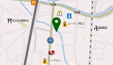 大きいサイズの店 フォーエル 宇治大久保店の地図画像