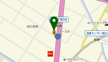 大きいサイズの店 フォーエル 福岡東店の地図画像