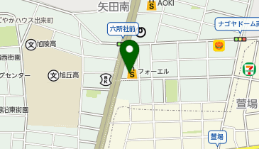 大きいサイズの店 フォーエルナゴヤドーム前店の地図画像