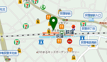 アフタヌーンティー・ティールーム  ルミネ荻窪の地図画像