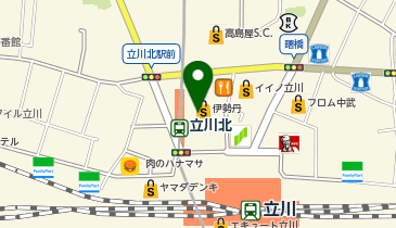 アフタヌーンティー・ティールーム  伊勢丹立川店の地図画像