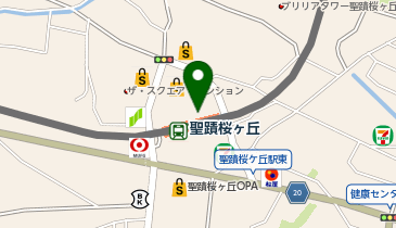 アフタヌーンティー・ティールーム  聖蹟桜ケ丘京王S・Cの地図画像