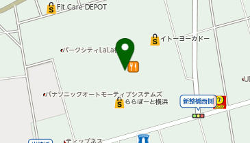 アフタヌーンティー・リビング  ららぽーと横浜の地図画像