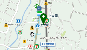 アフタヌーンティー・リビング  ウィング上大岡の地図画像