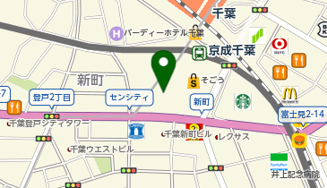アフタヌーンティー・ティールーム  そごう千葉店の地図画像