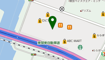 アフタヌーンティー・ティールーム  ららぽーとTOKYO-BAYの地図画像