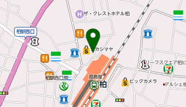 アフタヌーンティー・ティールーム  柏高島屋ステーションモールの地図画像